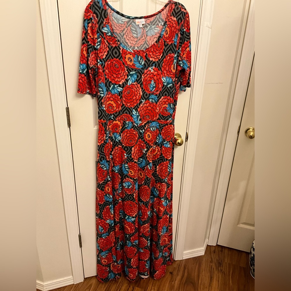 LulaRoe Ana dress size 2XL